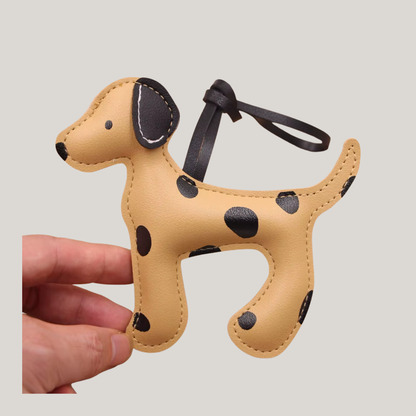 Luxury leather dog (Black). Also available in 7 different colors