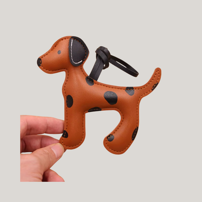 Luxury leather dog (Black). Also available in 7 different colors